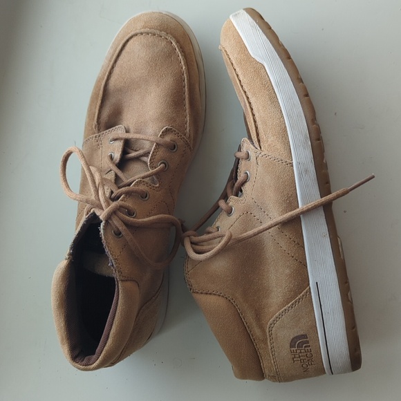 The North Face‎ Men's Tan Suede Ballard Evo Chukka Boots Size 10 - Picture 1 of 8